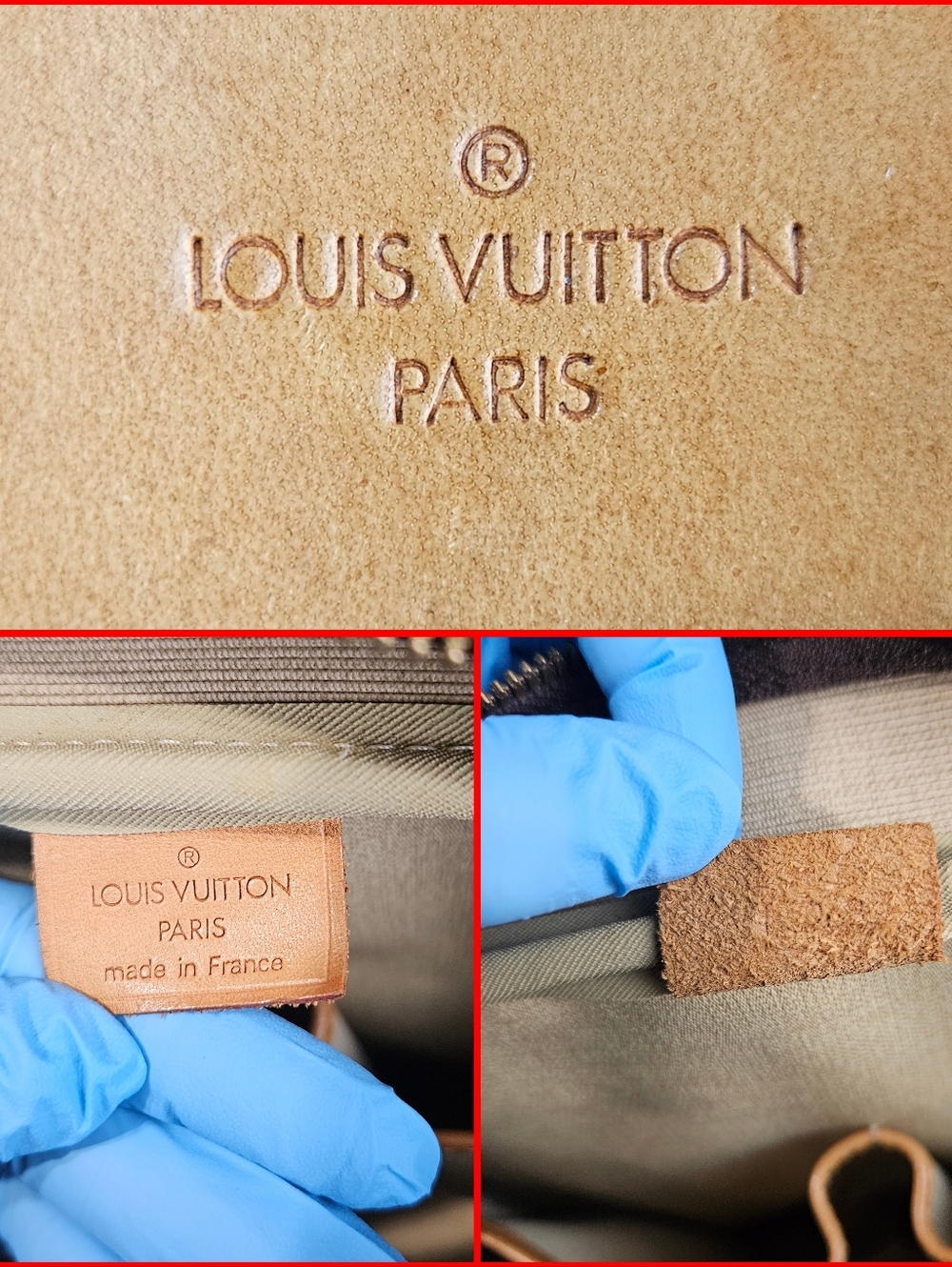 Authentic Louis Vuitton Deauville Monogram Canvas - Picture 12 of 16